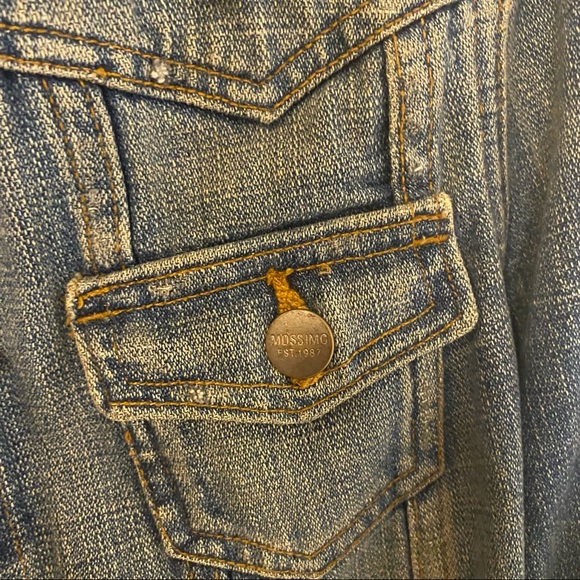 Mossimo denim distressed jean jacket - Picture 8 of 12